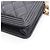 Borsa a tracolla Chanel Boy Matelassé in pelle di vitello martellata nera Nero - vista 8