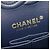Borsa a tracolla Chanel Matelassé Double Flap Blu navy - vista 4