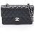 Borsa a Spalla Chanel Matelassé Double Flap Nero