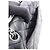 Borsa a Spalla Chanel Matelassé Double Flap Nero - vista 6