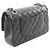 Timeless Borsa a Spalla Chanel Matelassé Double Flap Nero - vista 2