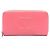 Cartera larga Chanel Coco Mark Round Rosa
