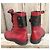 Botas Zadig & Voltaire de cuero rojo Roja - vista 4