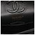 Borsa a tracolla Chanel Chevron V-Stitch Double Flap Nero - vista 4