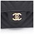 Borsa a tracolla Chanel Chevron V-Stitch Double Flap Nero - vista 8
