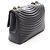 Borsa a tracolla Chanel Pagoda Flap Design Stitch Nero - vista 2