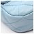 Borsa a tracolla Chanel Matelassé in pelle di agnello Blu - vista 6
