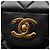 Chanel Matelassé Double Flap Schultertasche Schwarz - Ansicht 12