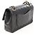 Chanel Matelassé Double Flap Schultertasche Schwarz - Ansicht 2