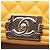 Borsa a Spalla Chanel Boy Small Giallo - vista 7