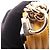 Borsa a Spalla Chanel Boy Small Giallo - vista 8