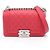 Bolso de Hombro Chanel Boy Small Roja