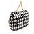 Borsa a tracolla 2-Way Chanel 19 Dixneuf Maxi Combination Hardware Houndstooth Nero Bianco - vista 2