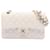 Borsa Chanel Matelassé Double Flap Bianco