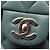 Timeless Borsa Chanel Matelassé Double Flap Verde - vista 7