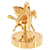 Hermès Hermes Cadena Charm ANNEE DE LA DANSE (2007) Pegasus Gold Golden  - Ansicht 3