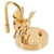 Hermès Hermes Cadena Charm ANNEE DE LA DANSE (2007) Pegasus Gold Golden  - Ansicht 4