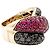 Anello Damiani "Gomitolo", diamanti neri e rubini. - vista 4