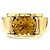 Anello Mauboussin, "Alessandra", oro e citrino