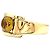 Anello Mauboussin, "Alessandra", oro e citrino - vista 4