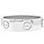 Cartier "Love Classique" Ring, Weißgold.