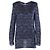 Mini abito in maglia Missoni Blu & Argento