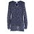 Mini abito in maglia Missoni Blu & Argento - vista 3