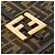 FENDI - Borsa a tracolla C'Mon PM in tela monogrammata e pelle liscia marrone - vista 4