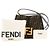 FENDI - Borsa a tracolla C'Mon PM in tela monogrammata e pelle liscia marrone - vista 6