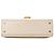 SAINT LAURENT - Borsa a tracolla Cassandra mini Top Handle in pelle granulata beige - vista 4