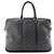 LOUIS VUITTON - Porte-documents Louis Vuitton en toile damier graphite Noir