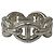 Hermès HERMES Chaine d'Ancre Enchainée PM Ring Silber