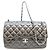 Chanel Lambskin Double Flap Shoulder Bag Brown