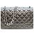 Chanel Lambskin Double Flap Shoulder Bag Brown - view 3