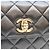 Borsa a tracolla mini Chanel Lambskin Trendy CC Nero - vista 6