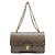 Borsa a tracolla Chanel in agnello Nero