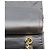 Borsa a tracolla Chanel in agnello Nero - vista 12