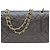 Borsa a tracolla Chanel in agnello Nero - vista 3