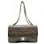 CHANEL A01112 Borsa a tracolla in agnello matelassé Nero
