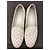 Chanel Loafer aus gestepptem Leder Weiß - Ansicht 10