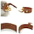 Hermès Hermes Tan Leather Swidt Leather Kelly Twist Bracelet Size M Brown  - view 3