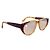 Trussardi Occhiali da sole vintage anni 1980 Two-Tone TPL 208 forma ovale Beige - vista 2