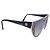 Autre Marque Gafas de Sol Flat Top con Estampado Animal y Lentes Degradadas Azul - vista 2