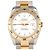 Rolex Turn-O-Graph Edelstahl Gelbgold Weiß