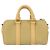 Borsa Boston Louis Vuitton Keepall Bandouliere Monogram Beige D'oro - vista 2