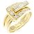 Autre Marque Au750 Diamantring Golden