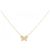 Autre Marque Collana Butterfly in Diamanti Au750 D'oro