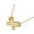 Autre Marque Collana Butterfly in Diamanti Au750 D'oro - vista 4