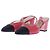 Chanel Slingback in pelle rossa 37 Rosso
