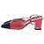 Chanel Slingback in pelle rossa 37 Rosso - vista 2